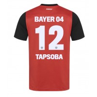 Pánský Fotbalový dres Bayer Leverkusen Edmond Tapsoba #12 2024-25 Domácí Krátký Rukáv